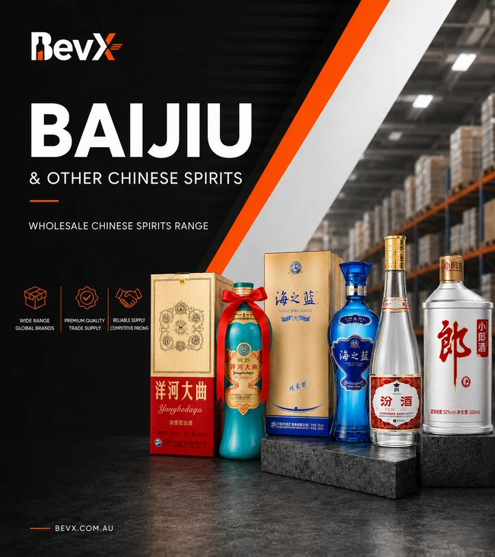 Baijiu & Chinese spirits — BevX wholesale beverages